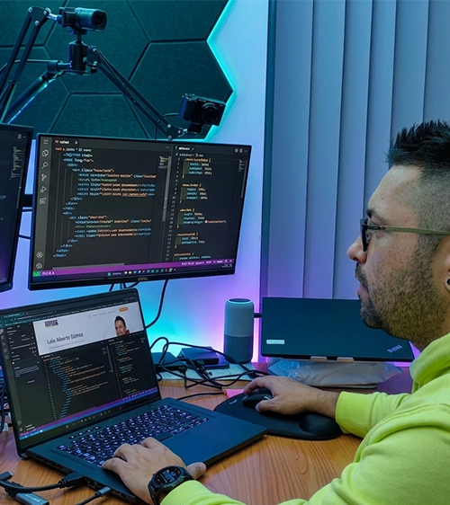 Luis Alberto Gómez López, Diseño y maquetación frontend a medida